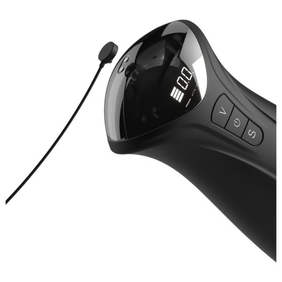 PDX Elite - masturbátor so saním a vibráciami - čierny