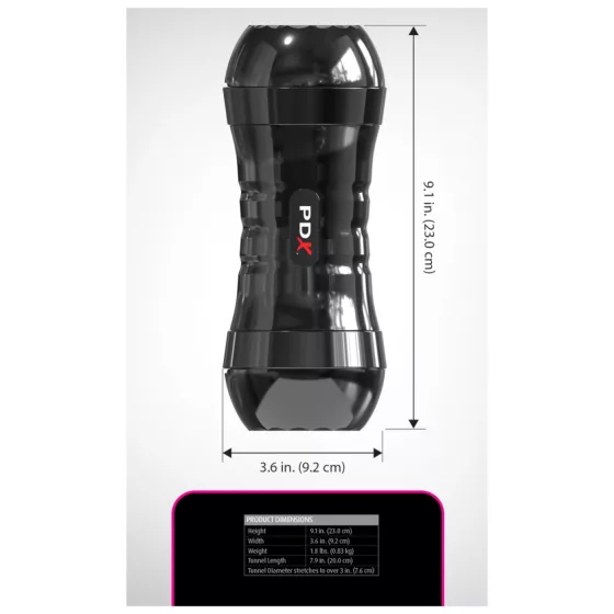 PDX Extreme - realistický vaginálny masturbátor - XXL - telová farba