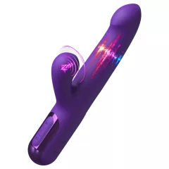   Fantasy For Her - 2v1 prirážací vibrátor a stimulátor klitorisu (fialový)