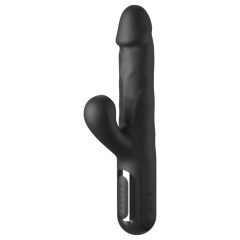 Fetish - 3-motorový tlačný vibrátor (čierny)