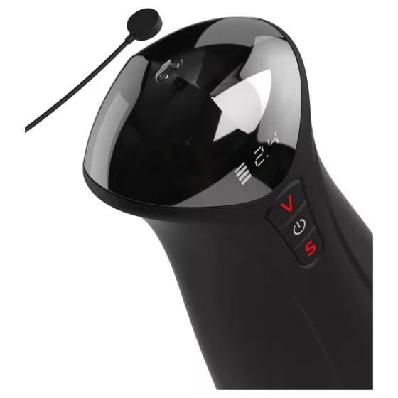 PDX Elite Fuck-O-Matic Pro XL automatický sací masturbátor - čierny
