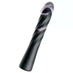   Anal Fantasy Twist Ecstasy - rotačno-tlačiaci análny vibrátor (čierny)