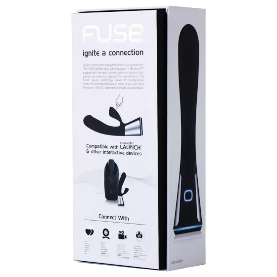 / Fleshlight OhMiBod Kiiroo - vibrátor s klitorisovým ramienkom ovládaný aplikáciou (čierny)