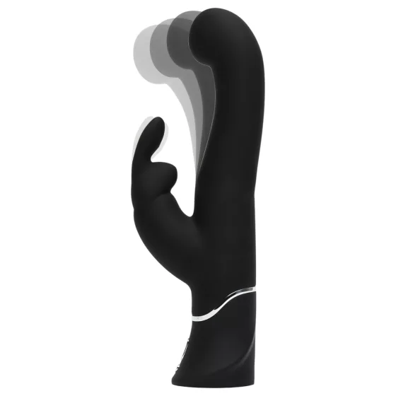Happyrabbit - vibrátor na bod G s klitoriálnym stimulátorom - nabíjateľný