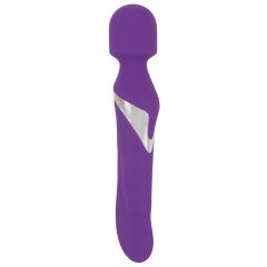 Javida Wand & Pearl - 2in1 masážny vibrátor (fialový)