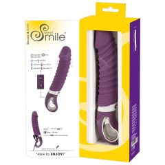 SMILE Soft - nabíjací, ohrievajúci vibrátor (fialový)