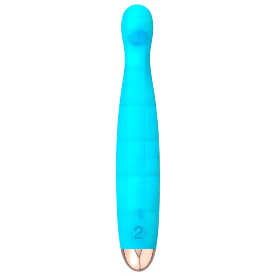 Cuties Mini - vibrátor na G bod - akumulátorový, vodotesný - tyrkysový