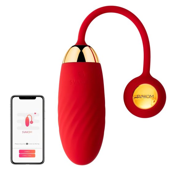 Svakom Ella Neo - smart vibračné vajíčko (červené)