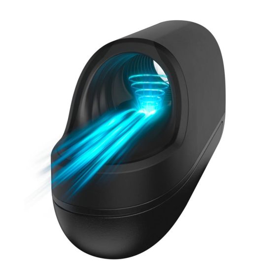 Arcwave Ion - vodotesný, nabíjací masturbátor s tlakovými vlnami pre mužov (čierny)