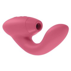   Womanizer Duo - vodotesný vibrátor bodu G a stimulátor klitorisu v jednom (koralová)