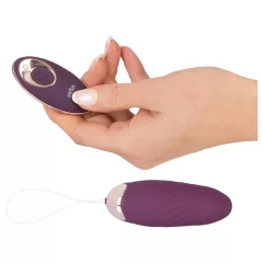   Javida Shaking Love - vibračné vajíčko s diaľkovým ovládaním - fialové