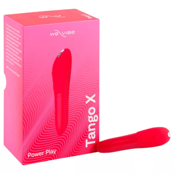 We-Vibe Tango X - vibrátor na klitoris - dobíjací, vodotesný - koralový