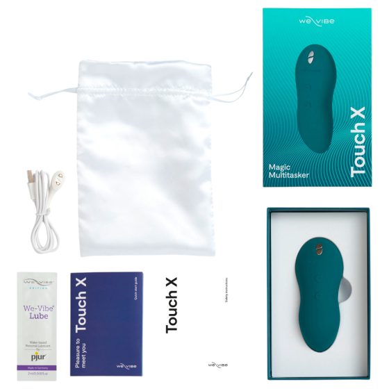We-Vibe Touch X - nabíjací, vodotesný vibrátor na klitoris (zelený)