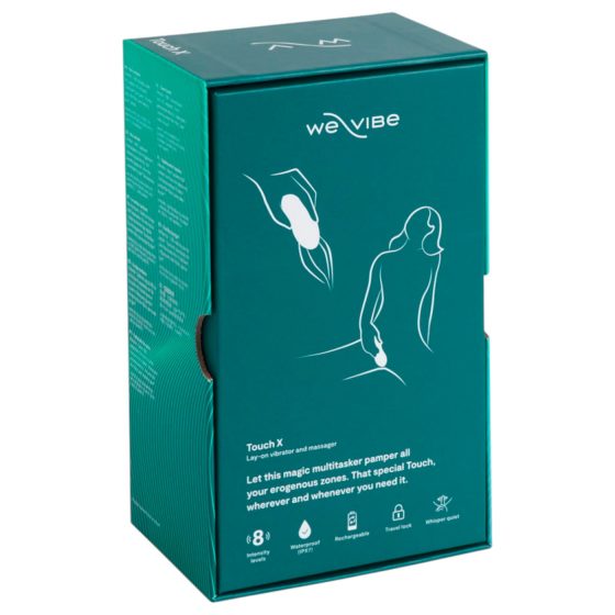 We-Vibe Touch X - nabíjací, vodotesný vibrátor na klitoris (zelený)