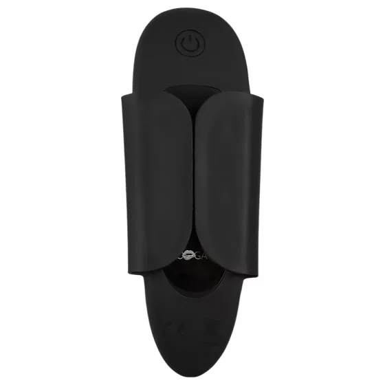 GoGasm Panty - vibrátor na klitoris - nabíjateľný, diaľkové ovládanie - čierny