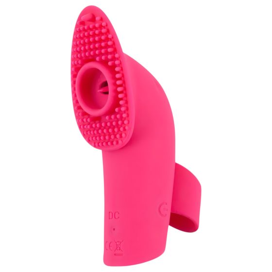 / SMILE Licking - vzduchový prstový vibrátor s jazýčkom (ružový)