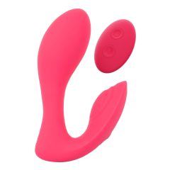   SMILE Panty - nabíjateľný, rádiový 2v1 vibrátor (ružový)