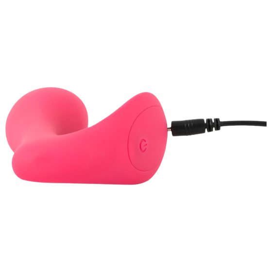 SMILE Panty - nabíjateľný, rádiový 2v1 vibrátor (ružový)