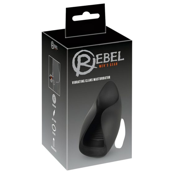 Rebel - čierny masér žaluďa