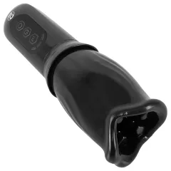   You2Toys - STROKER Rotating - akumulátorový, rotačný masturbátor v tvare úst (čierny)