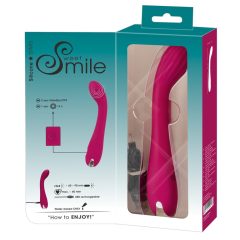 SMILE G-spot - nabíjací vibrátor na bod G (fialový)