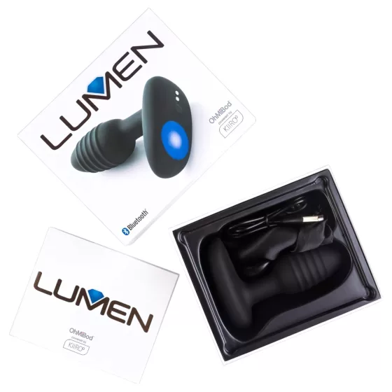Kiiroo OHMIBOD Lumen - interaktívny prostatový vibrátor (čierny)