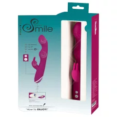   SMILE - vibrátor na bod G a klitoris - flexibilný - fialový