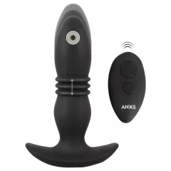 ANOS - anál vibrátor s diaľkovým ovládaním - čierny