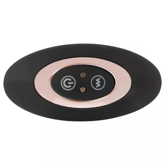 ANOS - anál vibrátor s diaľkovým ovládaním - čierny