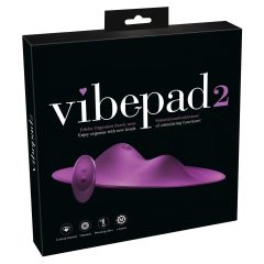 VibePad 2 - vibračný vankúš v tvare lízatka (fialový)