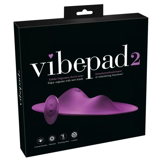 VibePad 2 - vibračný lízací vankúš - fialový