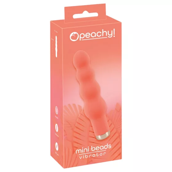You2Toys - vibrátor mini korálky - vibrujúci, broskyňová farba