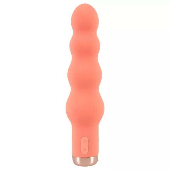 You2Toys - vibrátor mini korálky - vibrujúci, broskyňová farba