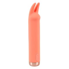   You2Toys - peachy! mini bunny - dobíjací vibrátor na klitoris so zajačikom (broskyňa)