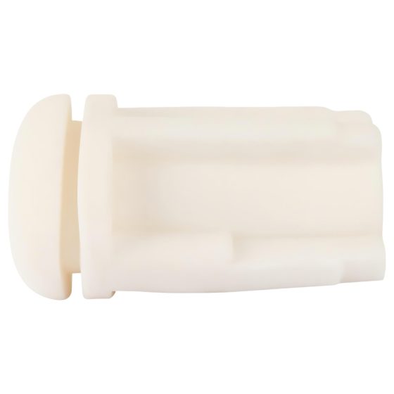 WYNE 02 - masturbátor s vibráciou a saním - dobíjací - čierno-biely