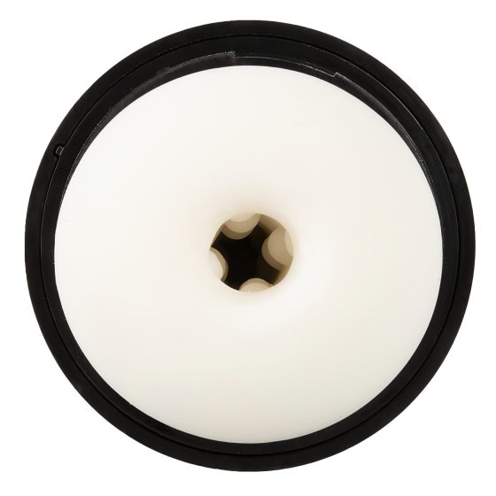 WYNE 02 - masturbátor s vibráciou a saním - dobíjací - čierno-biely