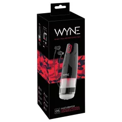   WYNE 05 - automatický masturbátor pre mužov - rotačný - čierny/biely