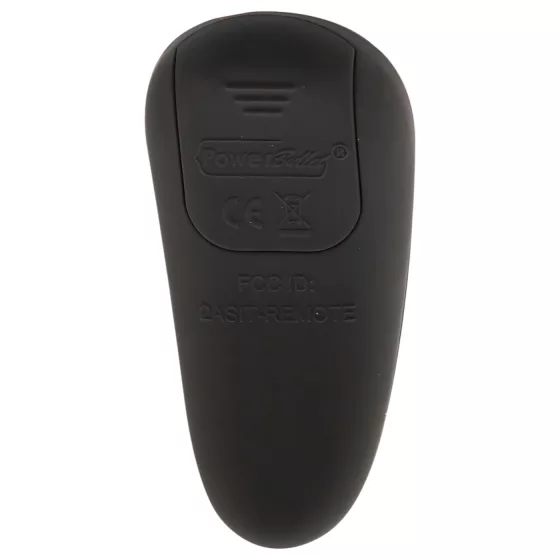 Naked Addiction - vibrátor s pohybom hore-dole - tmavý - 23 cm