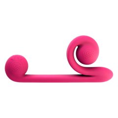   Snail Vibe Duo - dobíjací stimulačný vibrátor 3v1 (ružový)