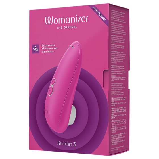 Womanizer Starlet 3 - vzduchový stimulátor klitorisu (ružový)