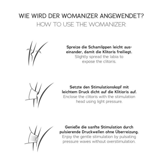 Womanizer Classic 2 - dobíjací, vodotesný stimulátor klitorisu (čierny)