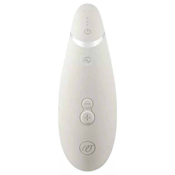Womanizer Premium 2 - stimulátor klitorisu na vlny vzduchu - biely