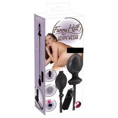   You2Toys Fanny Hill's - nafukovací análny vibrátor (čierny)