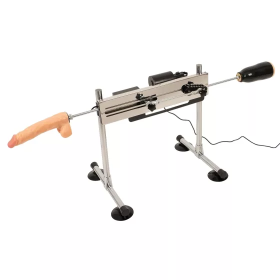 The Banger Fucking Machine - sex stroj - dvojitý pohon - 2 dildá a 1 vagína
