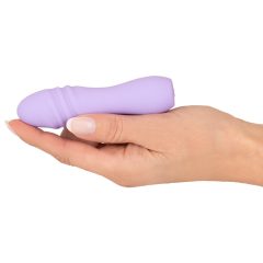   Cuties Mini 3 - Nabíjací, vodotesný, špirálový vibrátor (fialový)