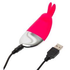   Happyrabbit Knicker - bezdrôtový vibrátor na klitoris (červený)