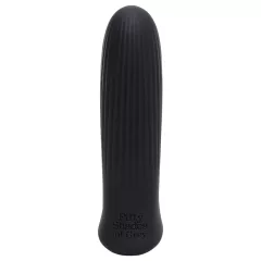 Fifty Shades of Grey - mini vibrátor - výkonný - čierny