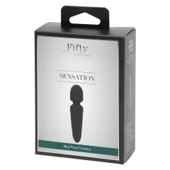 Fifty Shades of Grey - mini masážna hlavica - čierna
