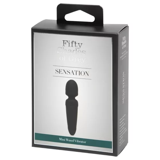 Fifty Shades of Grey - mini masážna hlavica - čierna