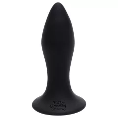 Fifty Shades of Grey - análny vibrátor - čierny